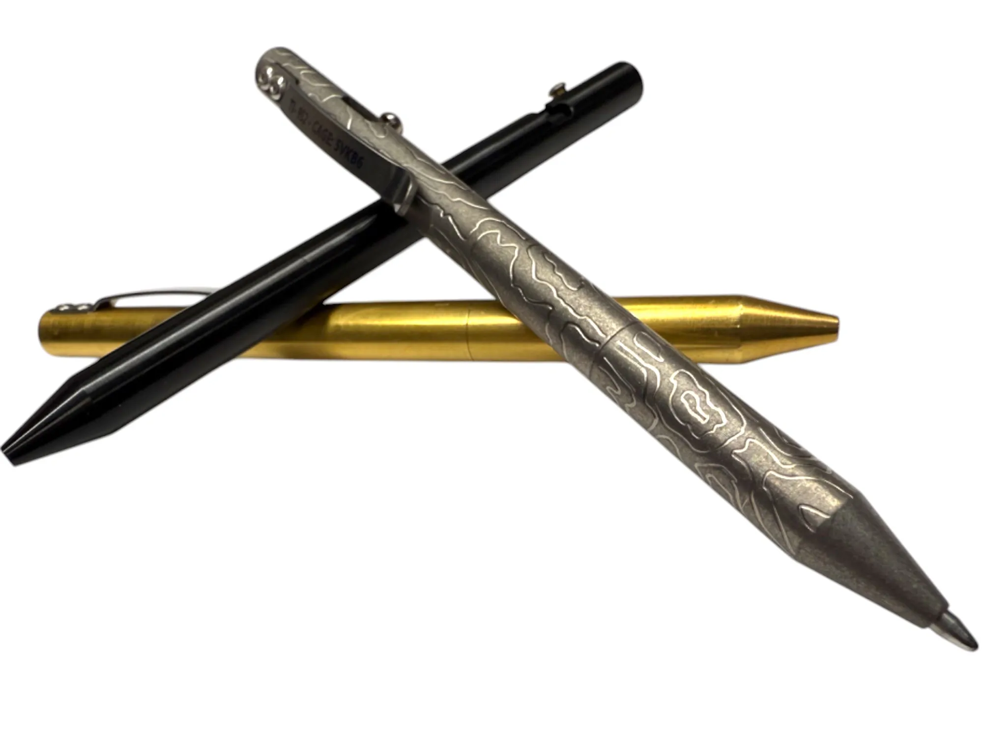 MaxMadCo Design - Titanium - Bolt Action Pen - GEN 2 🔥 Early Launch! 🔥