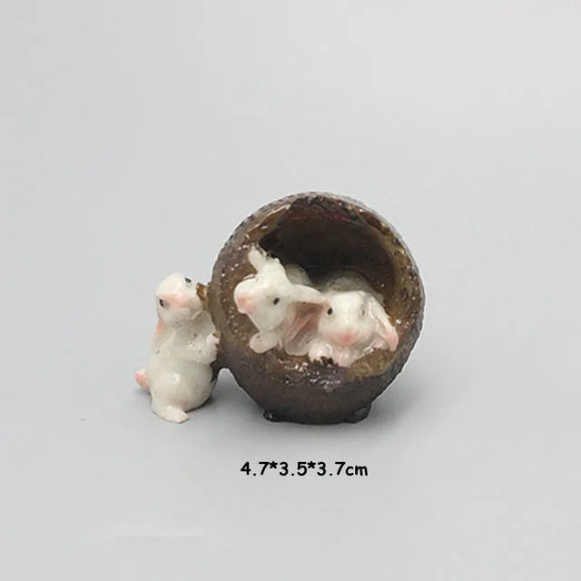 Mini Fairy Garden Cute Rabbit