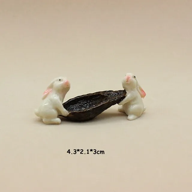 Mini Fairy Garden Cute Rabbit