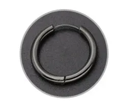 Minimalistic Circular Stainless Steel Ear Studs