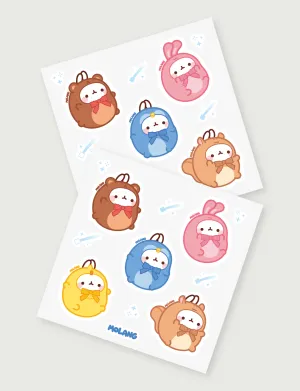 Molang Animal Stickers
