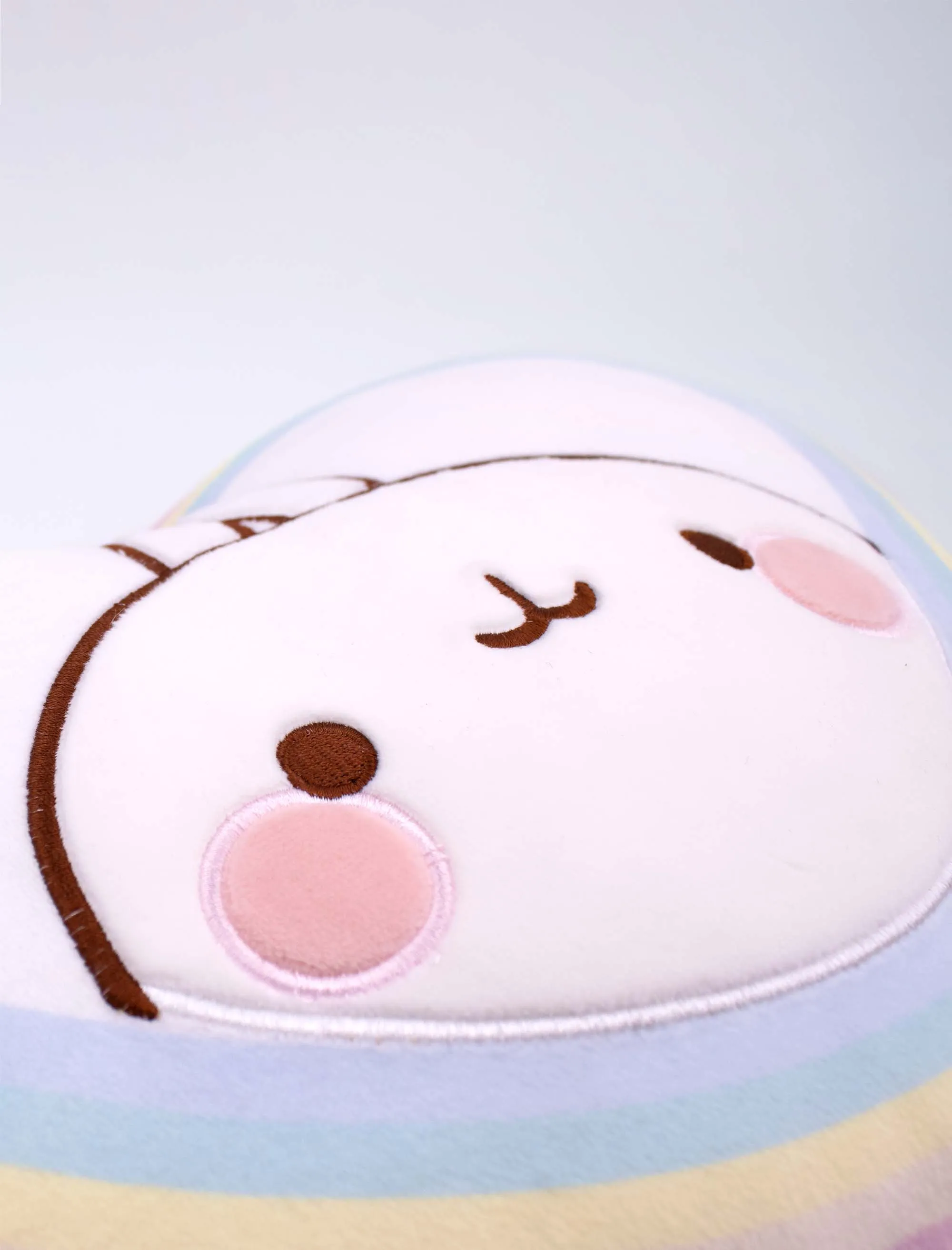 Molang Heart Shaped Cushion