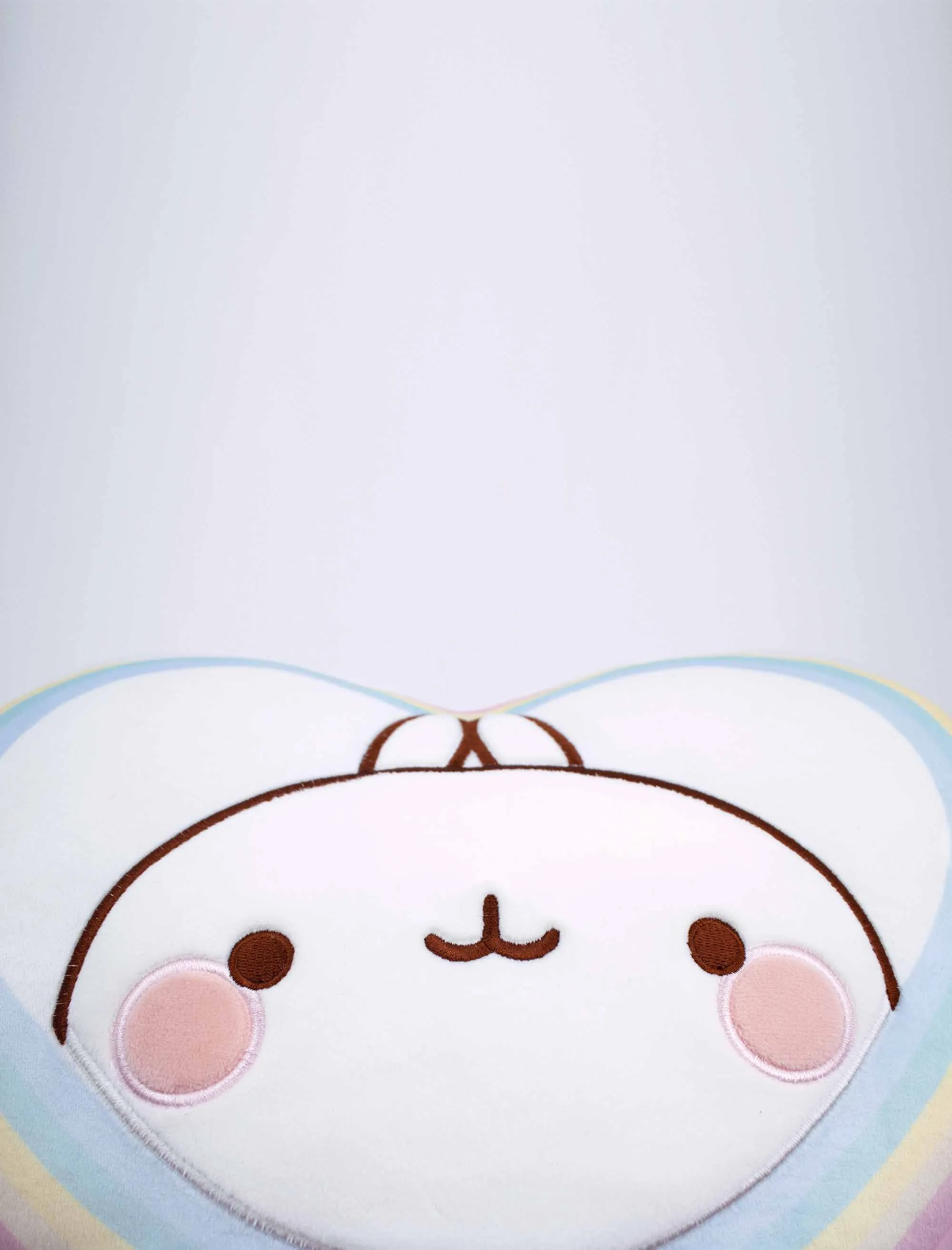 Molang Heart Shaped Cushion