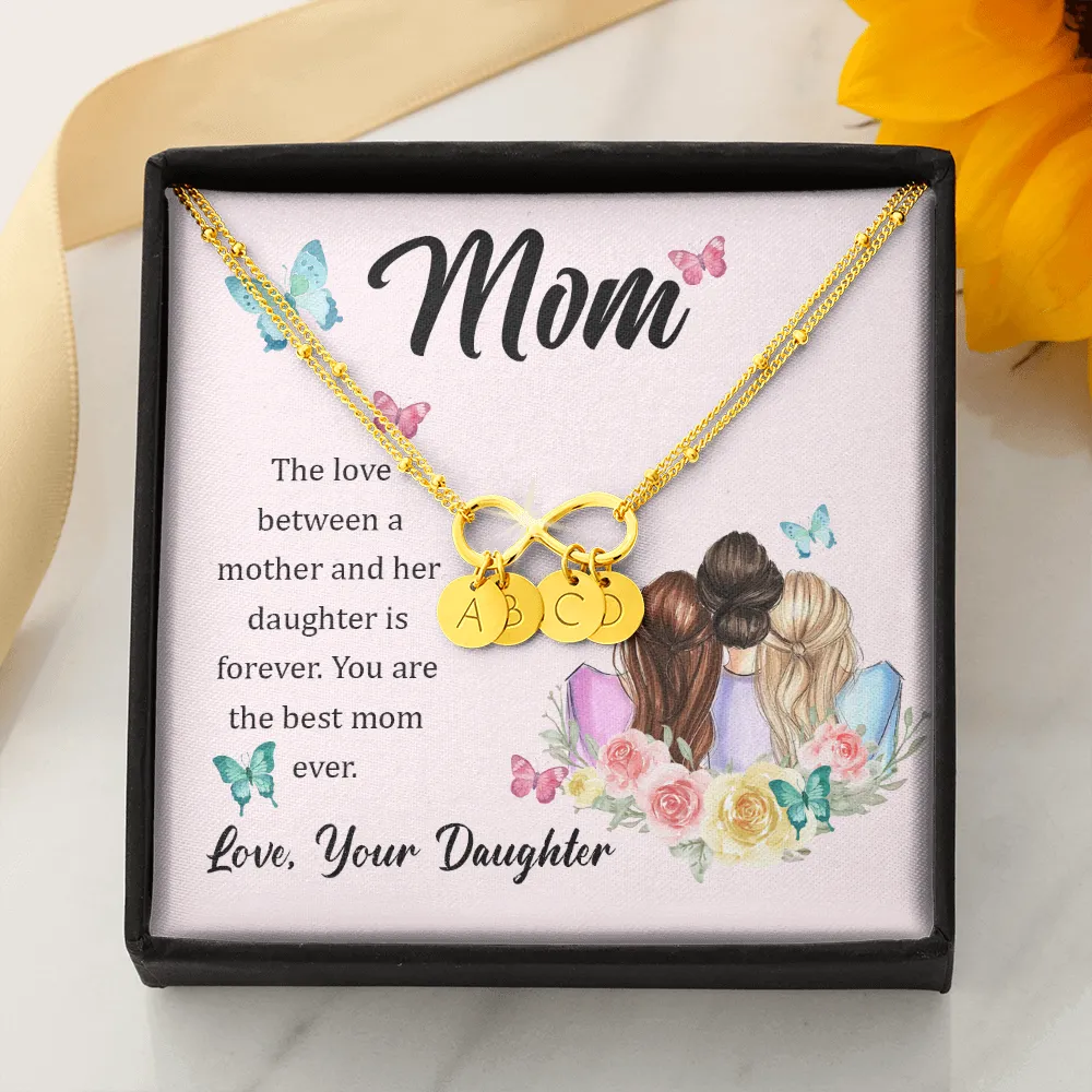 Mom and Daughter love is forever- Infinity Bracelet