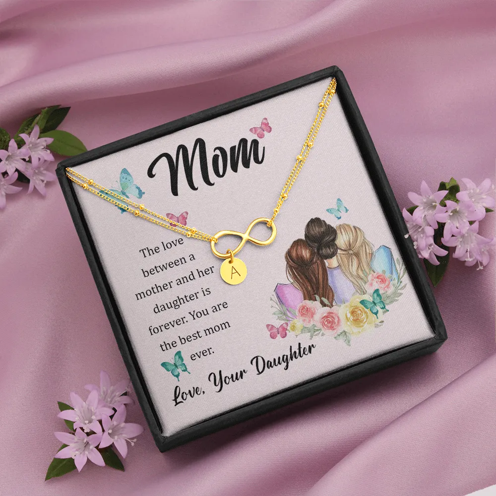 Mom and Daughter love is forever- Infinity Bracelet