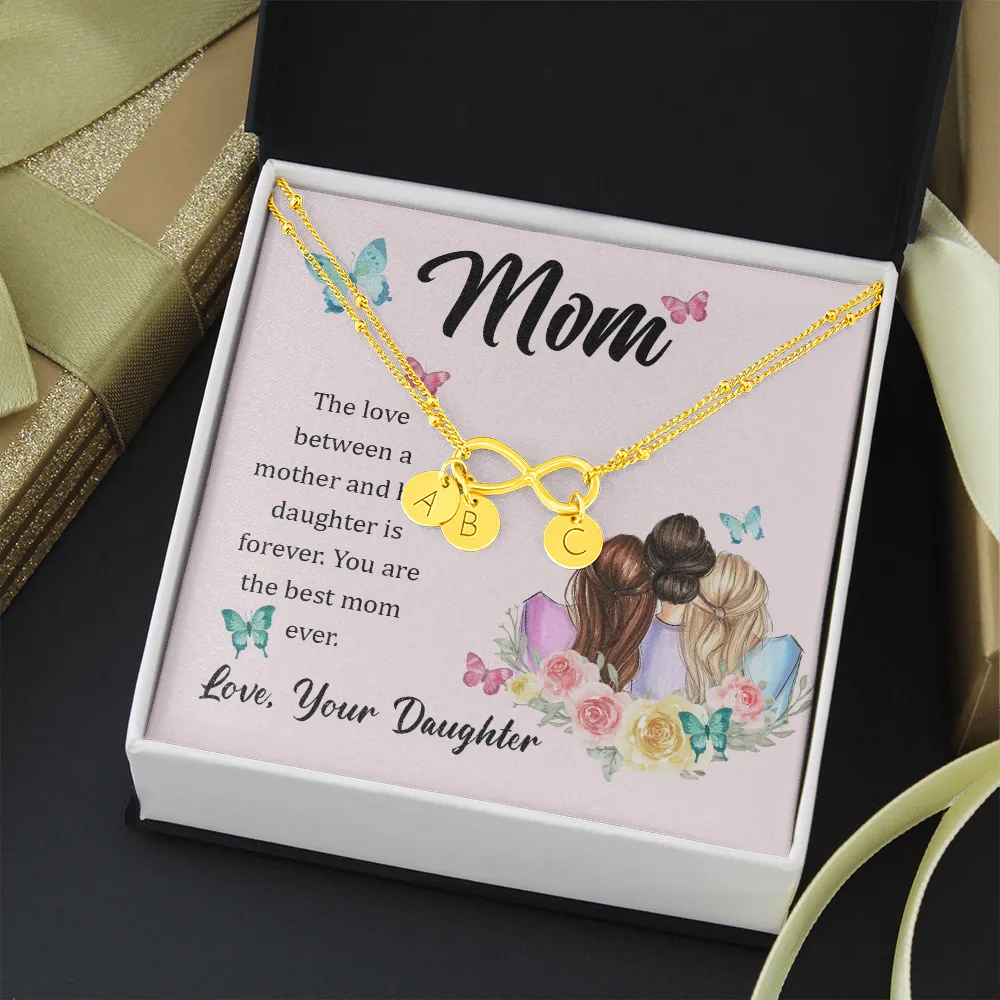 Mom and Daughter love is forever- Infinity Bracelet