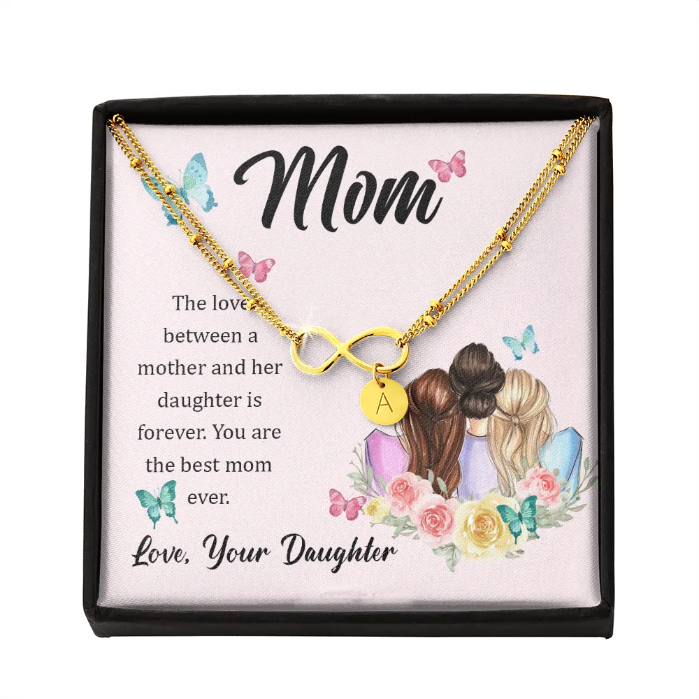 Mom and Daughter love is forever- Infinity Bracelet