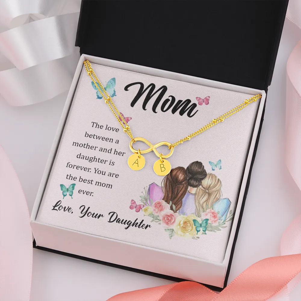Mom and Daughter love is forever- Infinity Bracelet