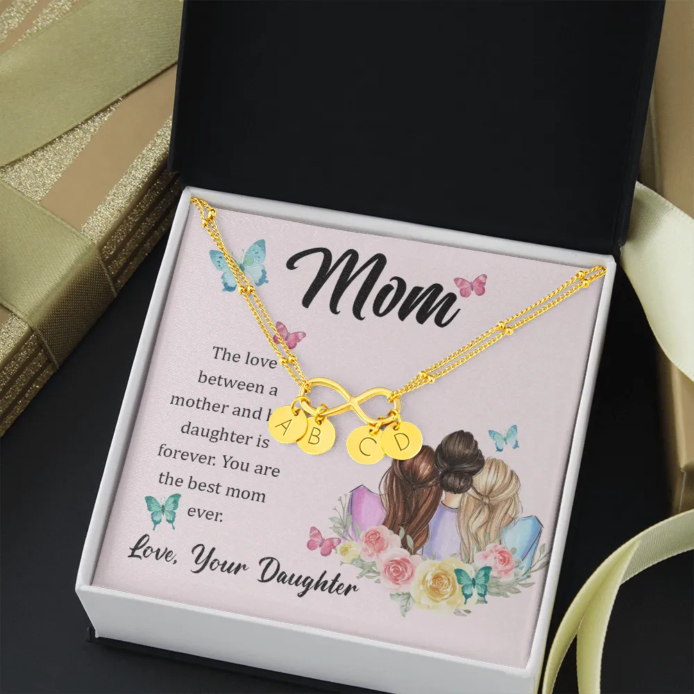 Mom and Daughter love is forever- Infinity Bracelet