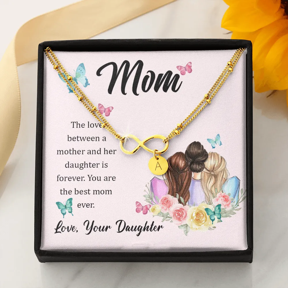 Mom and Daughter love is forever- Infinity Bracelet