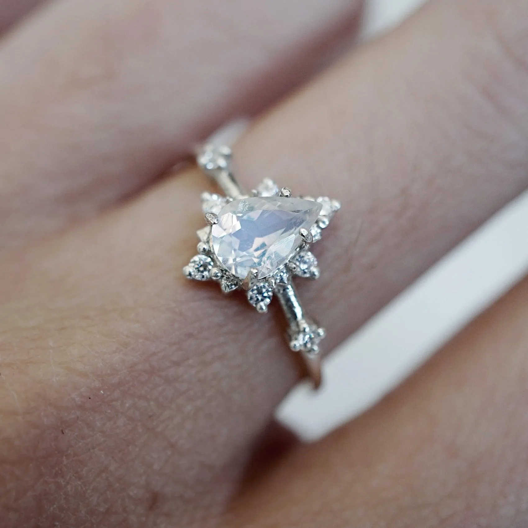 Moonstone Crush Ring