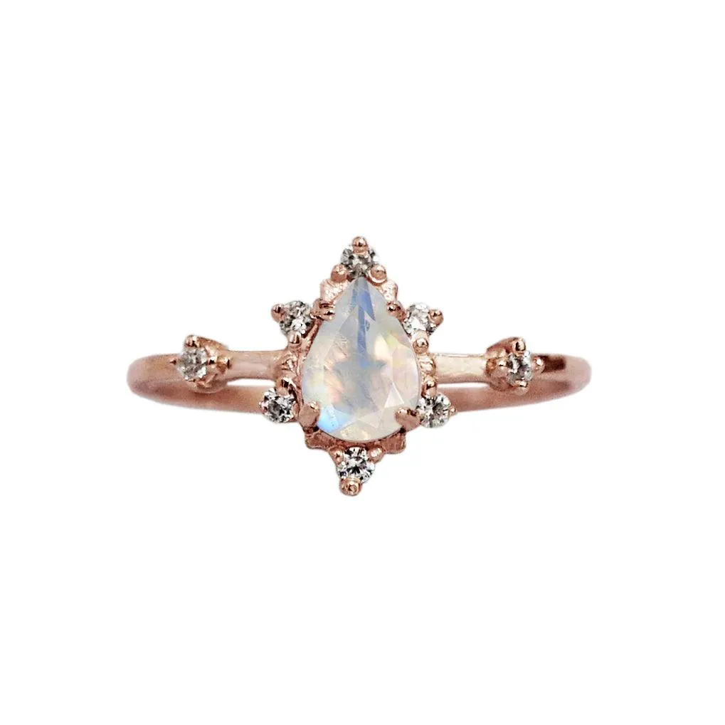 Moonstone Crush Ring