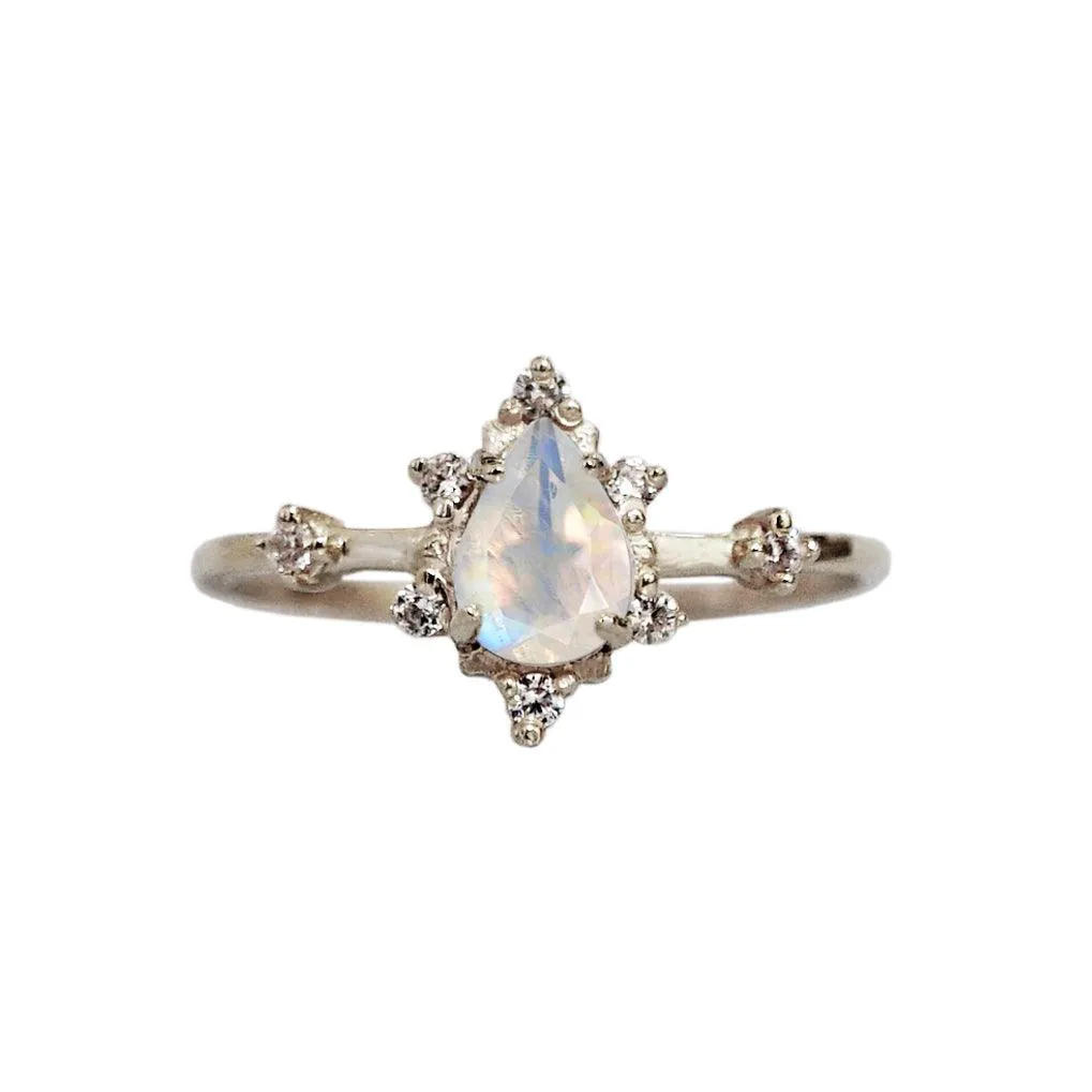 Moonstone Crush Ring