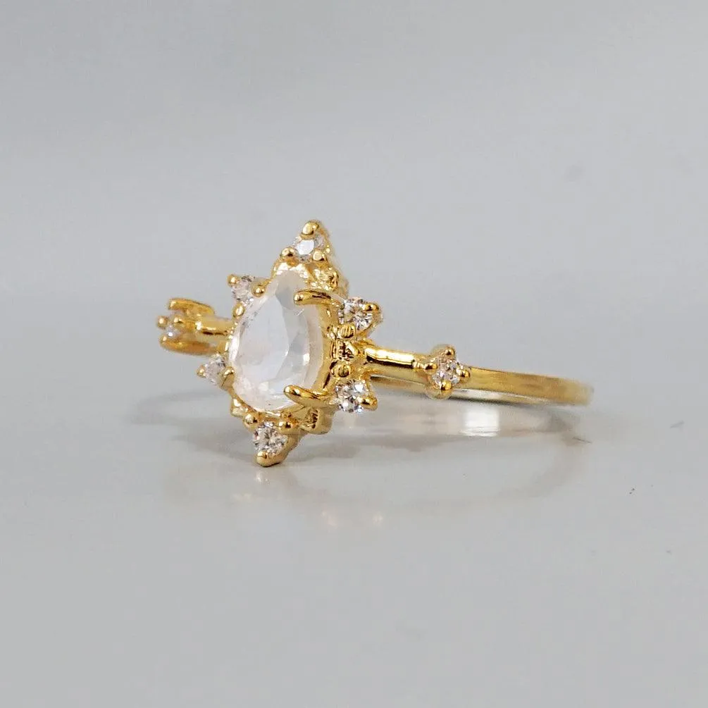 Moonstone Crush Ring