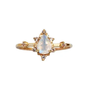 Moonstone Crush Ring