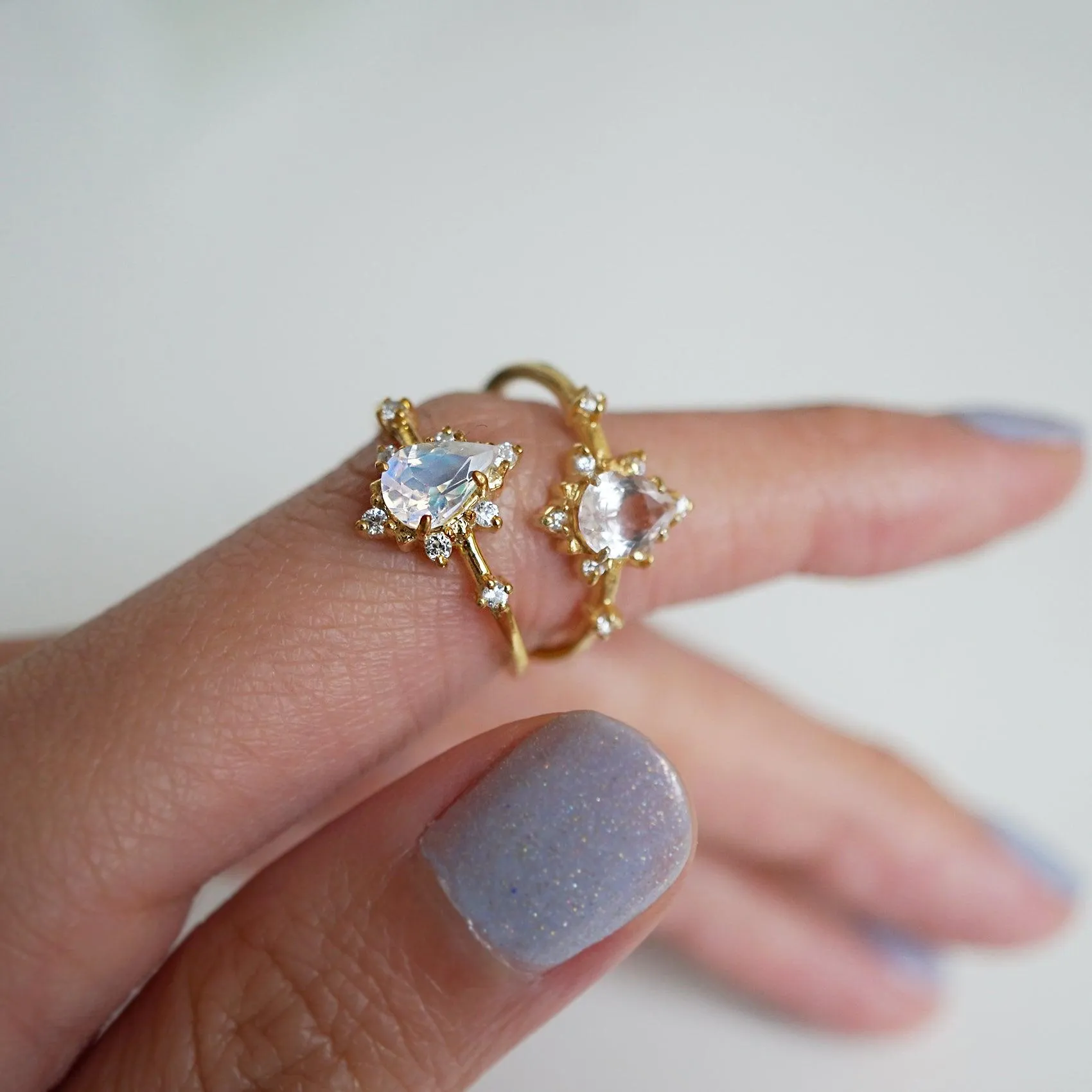 Moonstone Crush Ring