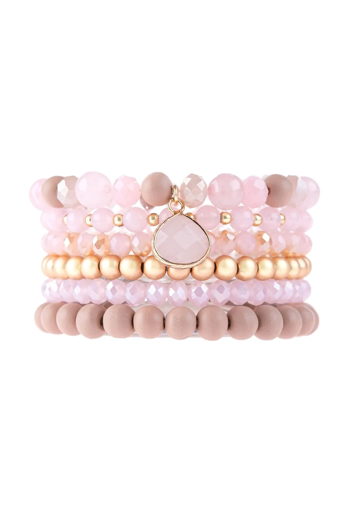 Multi Line Beaded Bracelet- 6 Colors