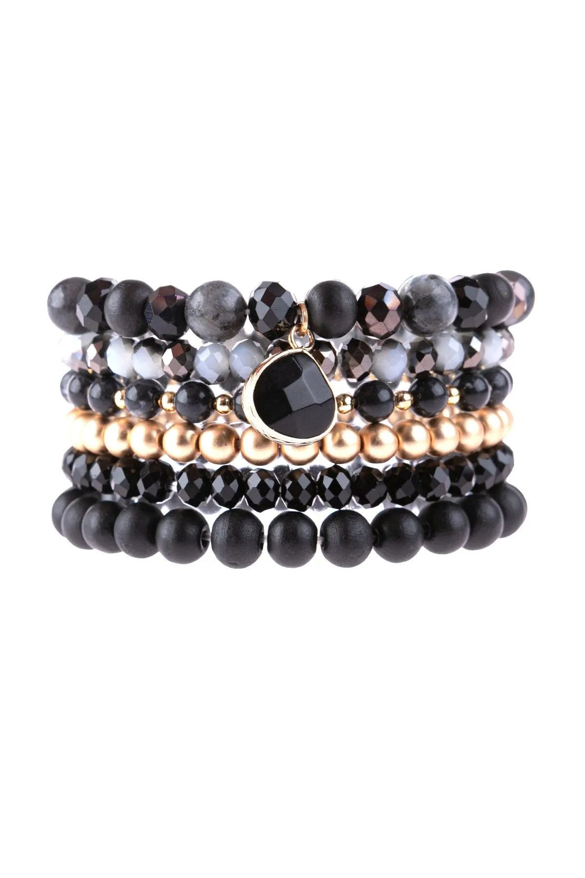 Multi Line Beaded Bracelet- 6 Colors