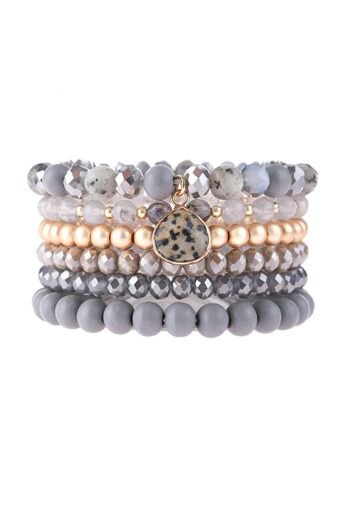 Multi Line Beaded Bracelet- 6 Colors