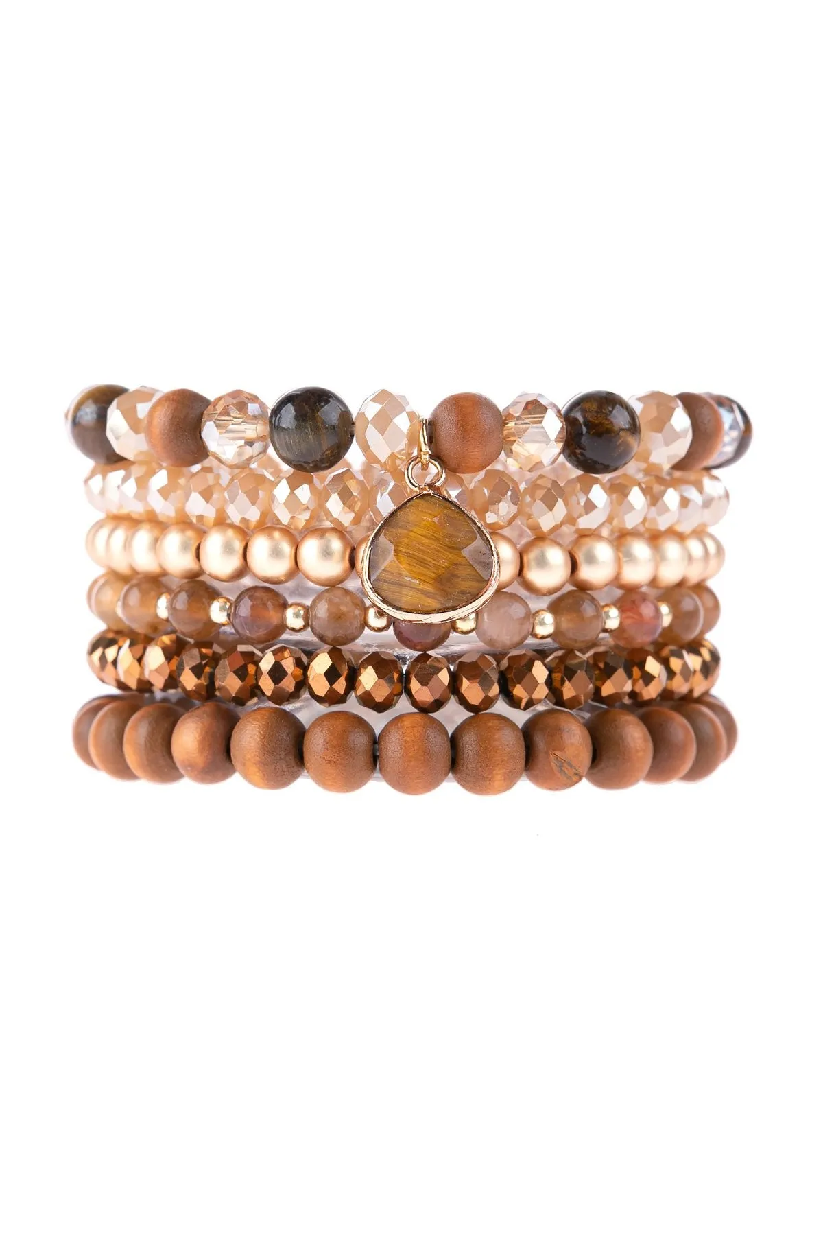 Multi Line Beaded Bracelet- 6 Colors