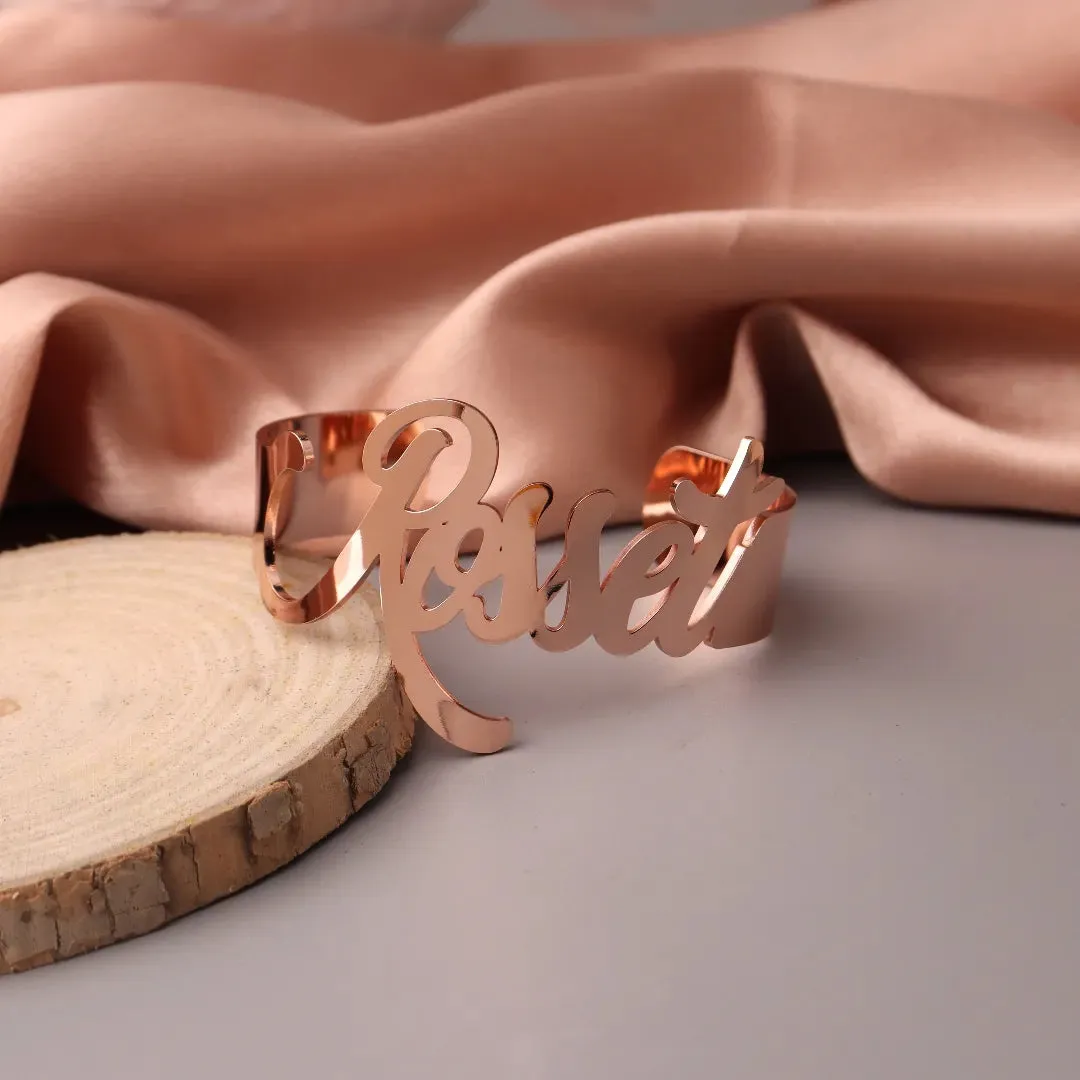 Name Cuff Bangle