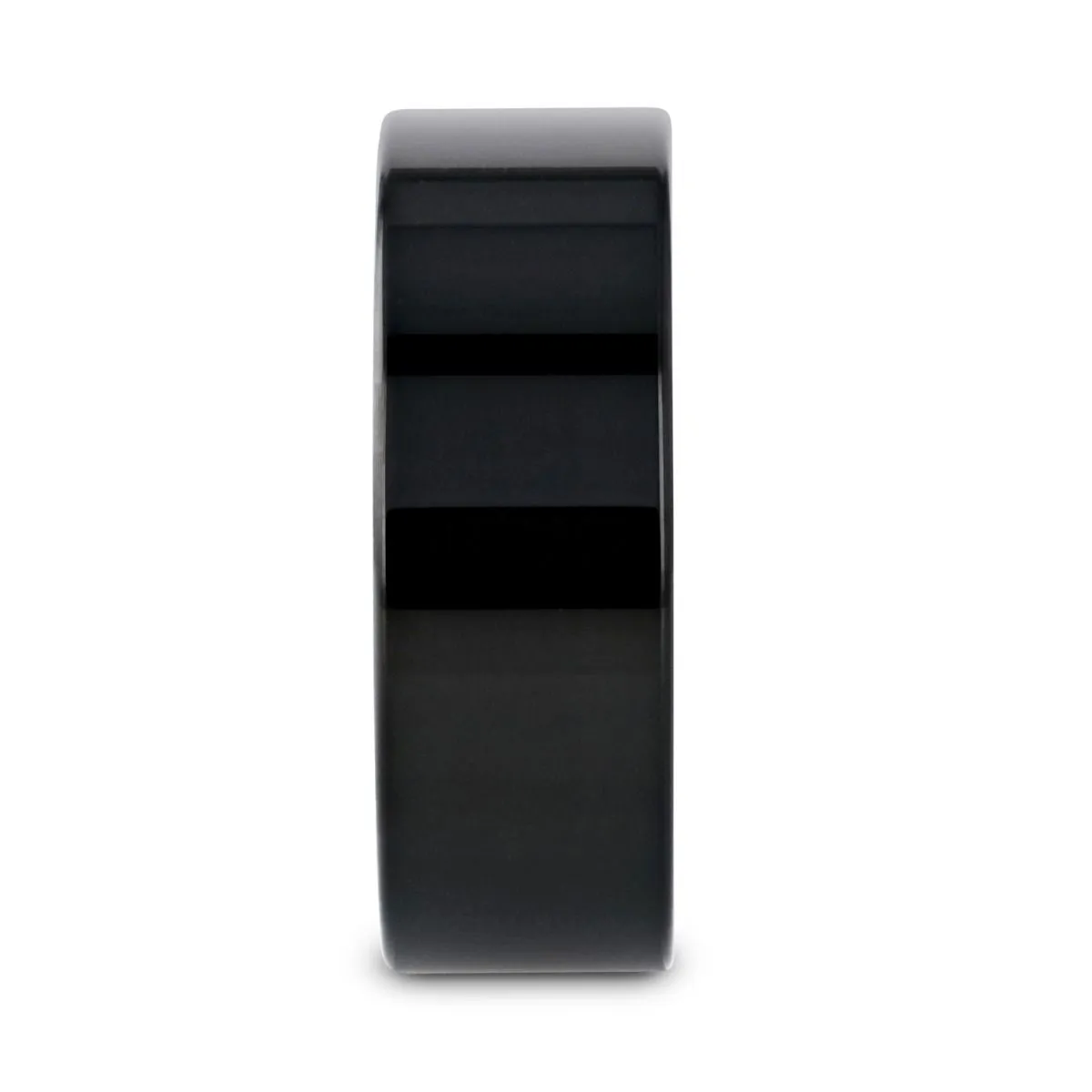 NEO | Titanium Ring Black Flat