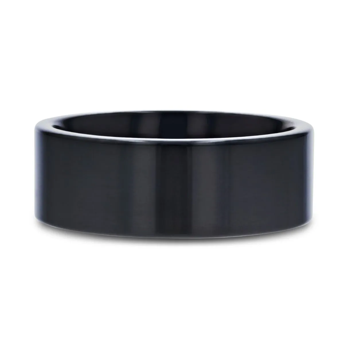 NEO | Titanium Ring Black Flat