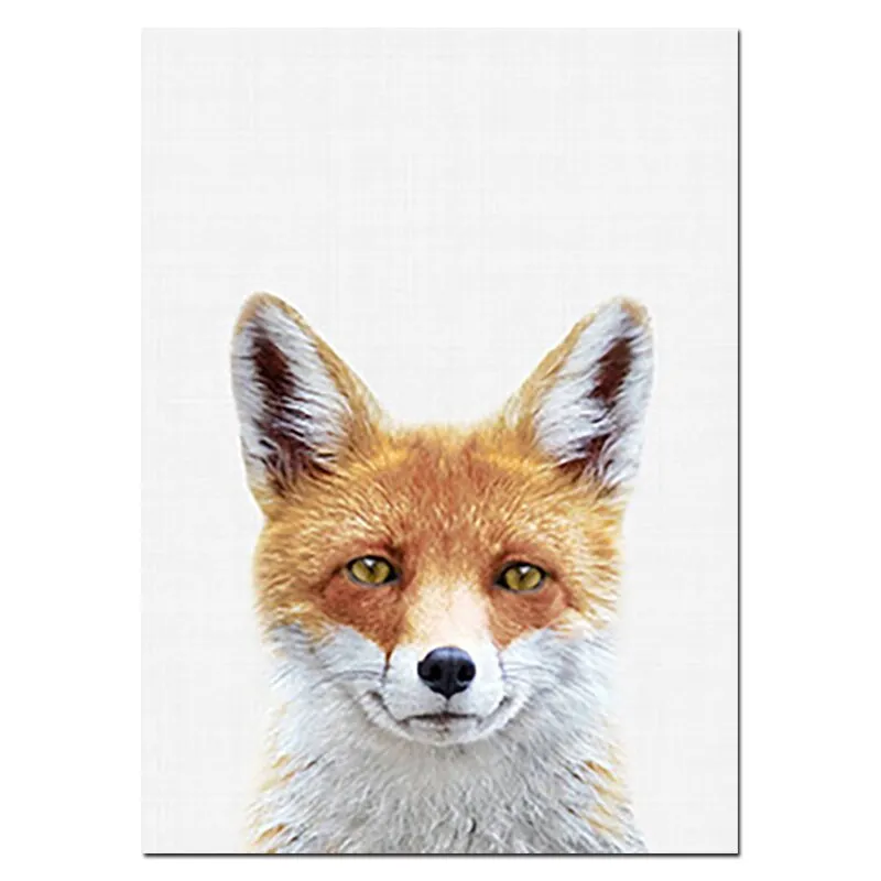 Nursery Animal Prints Cute Baby Animals