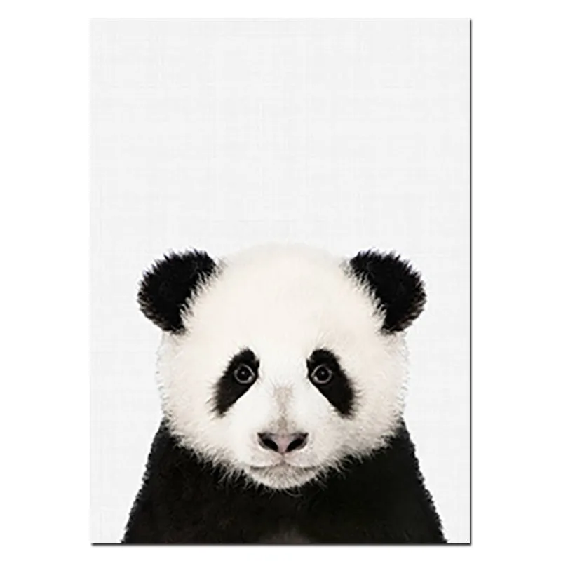 Nursery Animal Prints Cute Baby Animals