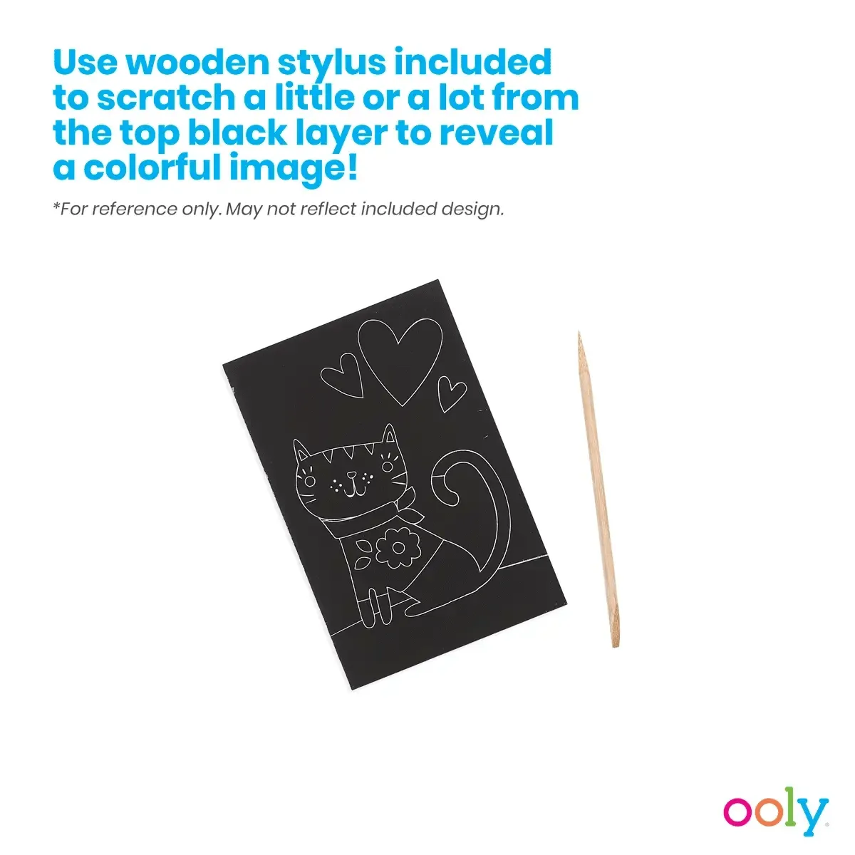 Ooly Scratch and Scribble Mini Scratch Art Kit: Funtastic Friends