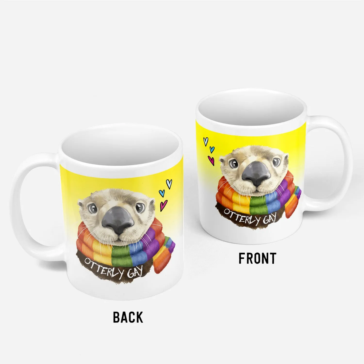Otterly Gay mug