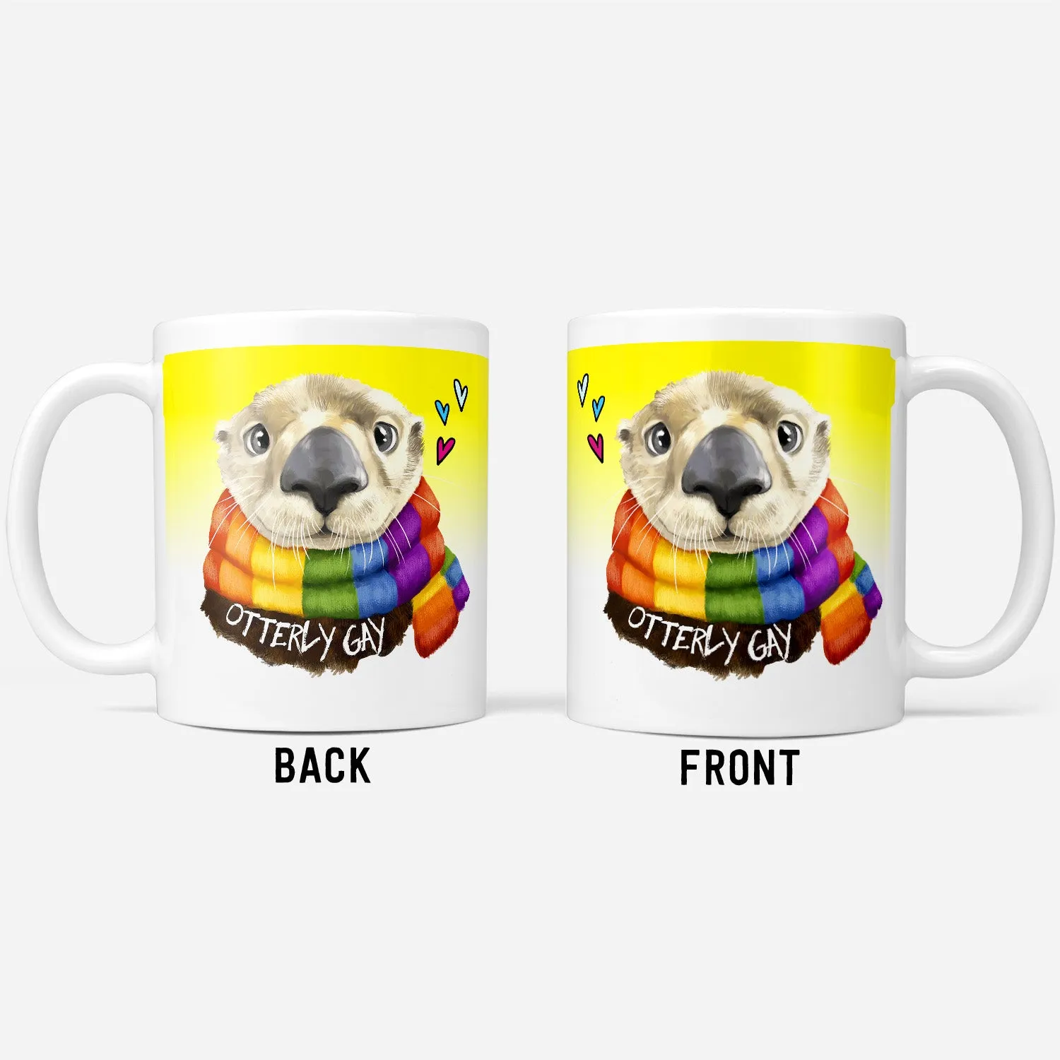 Otterly Gay mug