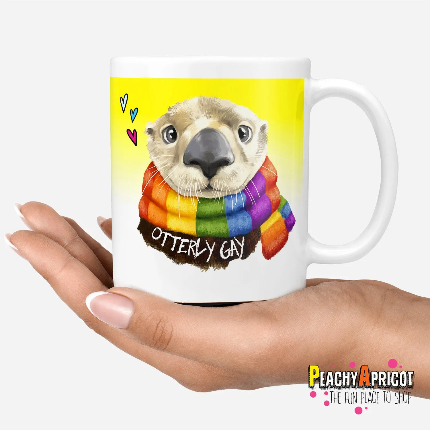 Otterly Gay mug