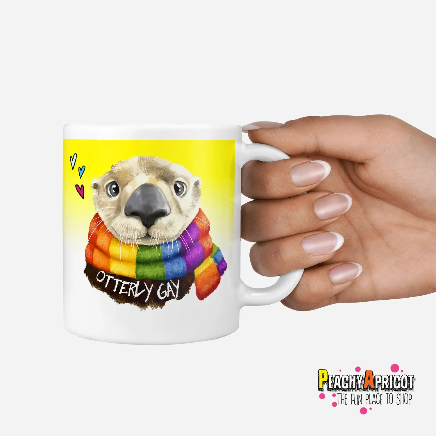 Otterly Gay mug