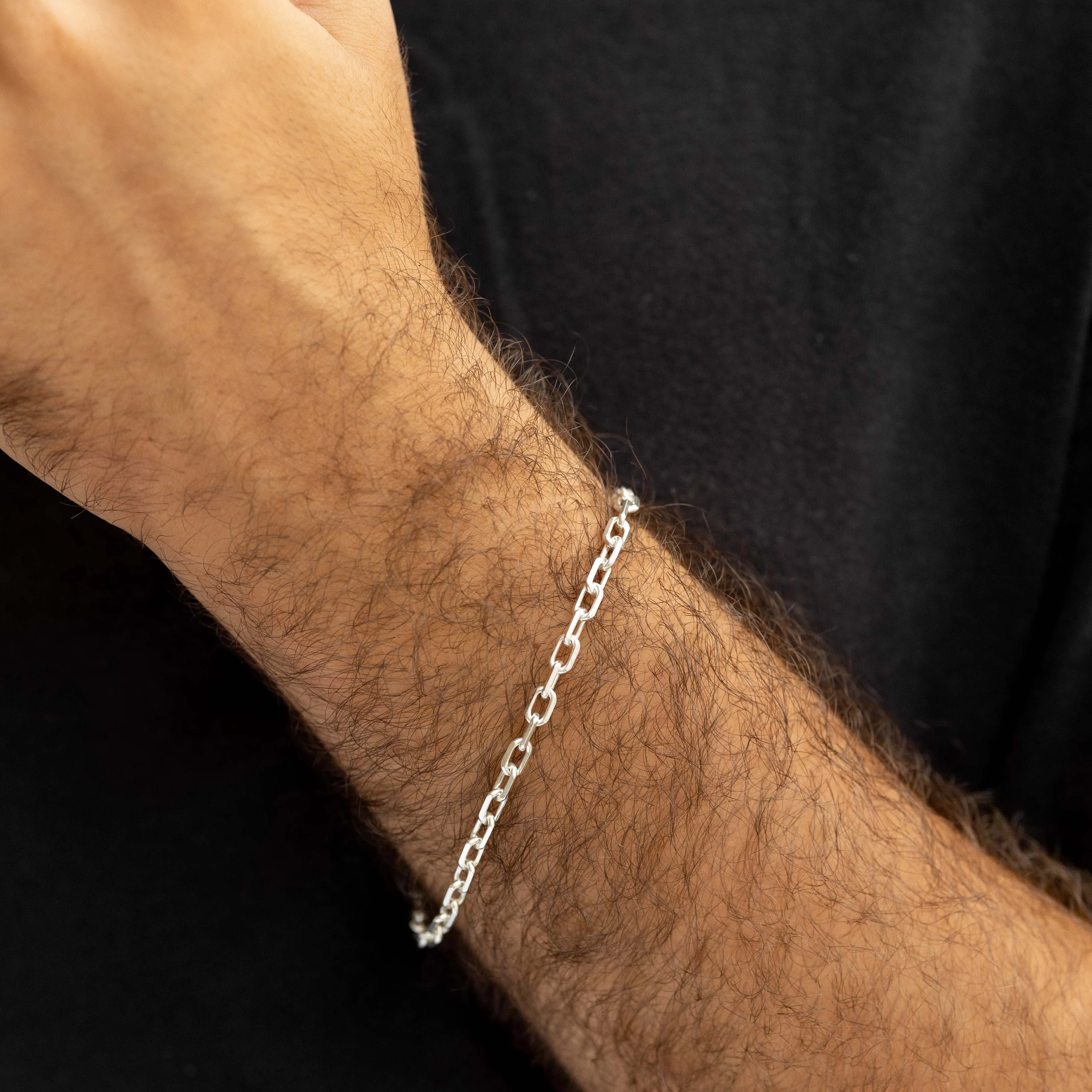 Oval Paperclip Bracelet