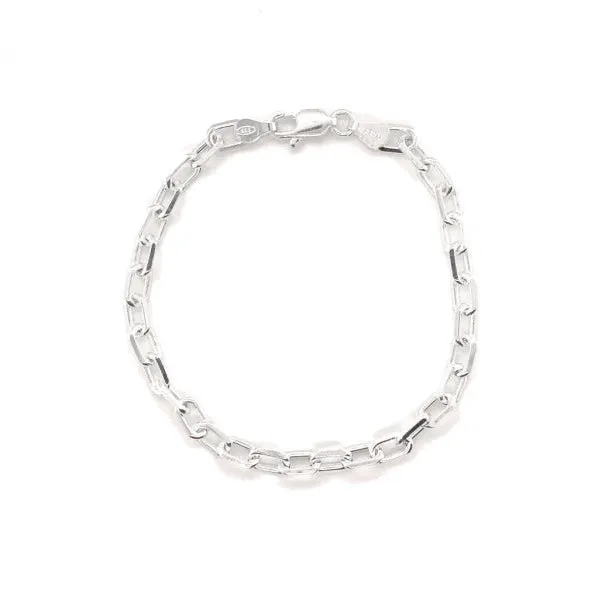 Oval Paperclip Bracelet