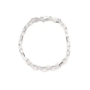 Oval Paperclip Bracelet