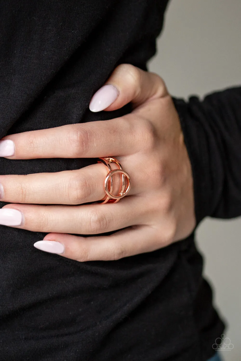 Paparazzi - City Center Chic - Copper Ring