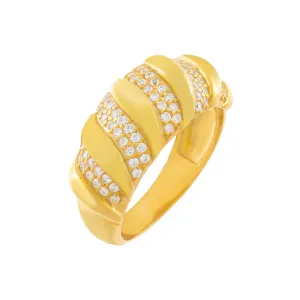 Pavé Braided Ring