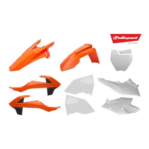 Polisport Kit KTM SX/SXF '16-'18 OEM 2018 Orange/White