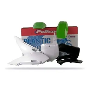 Polisport Plastic Kit - Green/Black , Color: Green 90466