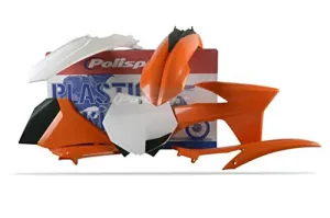 Polisport Plastic Kit - OE , Color: Orange 90555