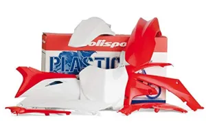 Polisport Plastic Kit - OE , Color: Red 90537