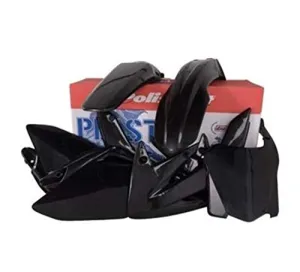 Polisport Plastics Kit Black for Suzuki RM-Z450 08-11