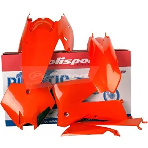 Polisport Plastics Kit Orange KTM EXC SX 05-07