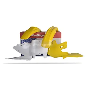 Polisport Plastics Kit Yellow for Suzuki RM 125 250 99-00