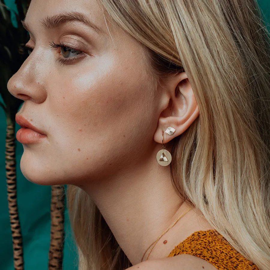 Puzzle Stud Earrings