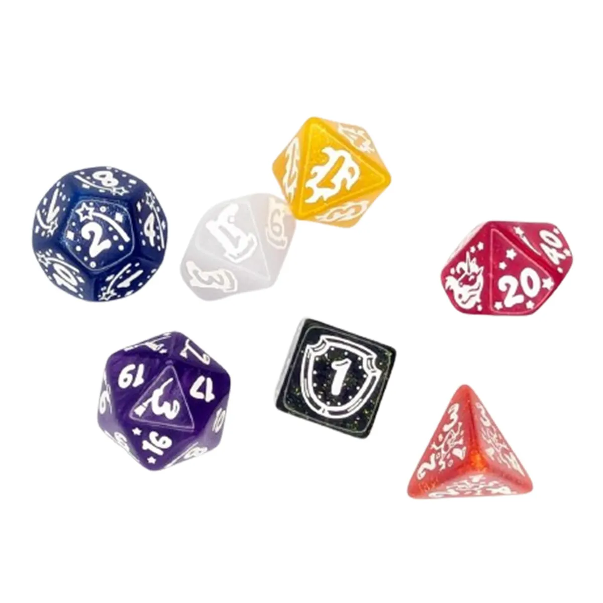 Q Workshop - My Very First Dice Set - Fairy Dust - Dice Set 7
