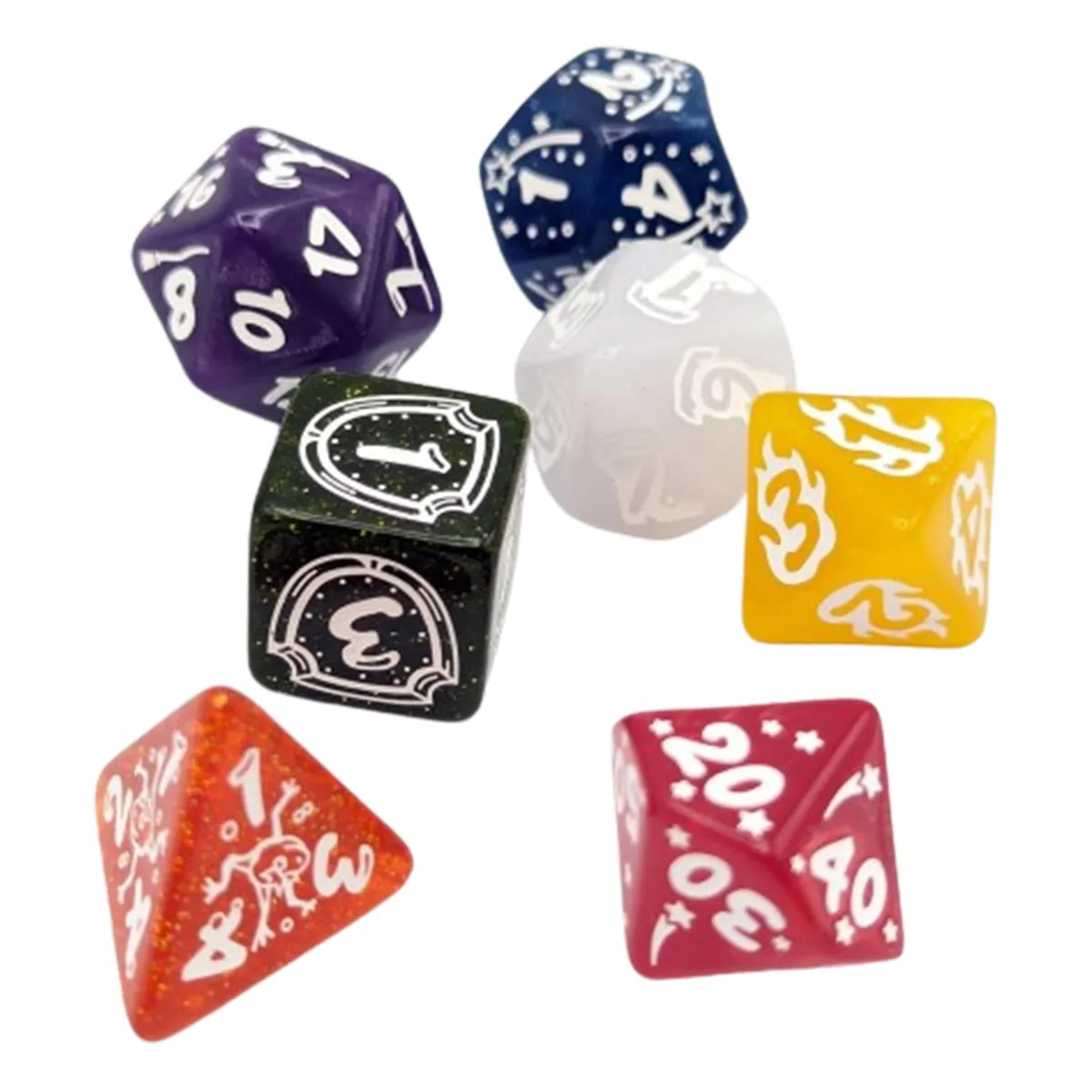 Q Workshop - My Very First Dice Set - Fairy Dust - Dice Set 7