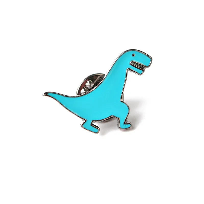 "CARTOON DINOSAUR" SUIT BROOCH D073006